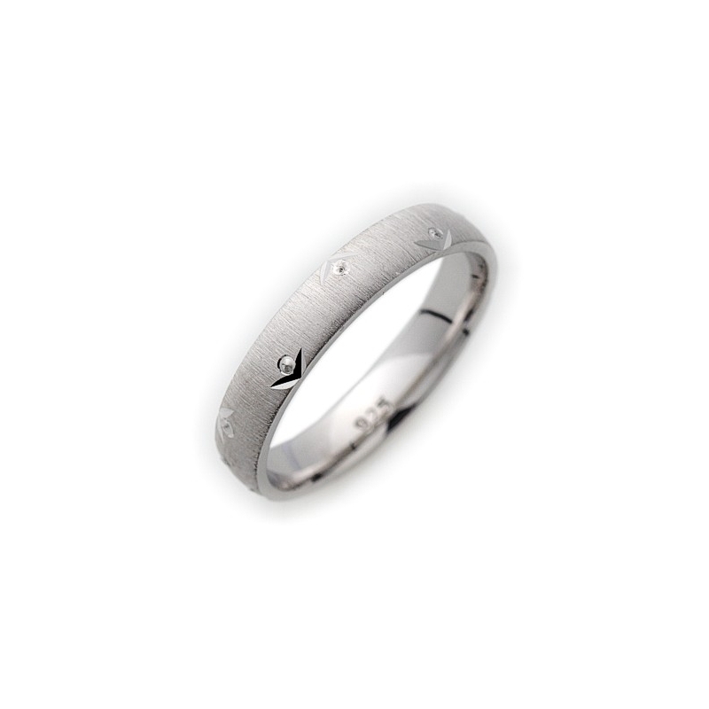 925 Silver Engagement Ring