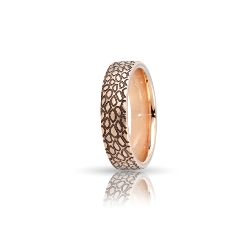 Rose Gold Engagement Ring Mod. Zanzibar mm. 5