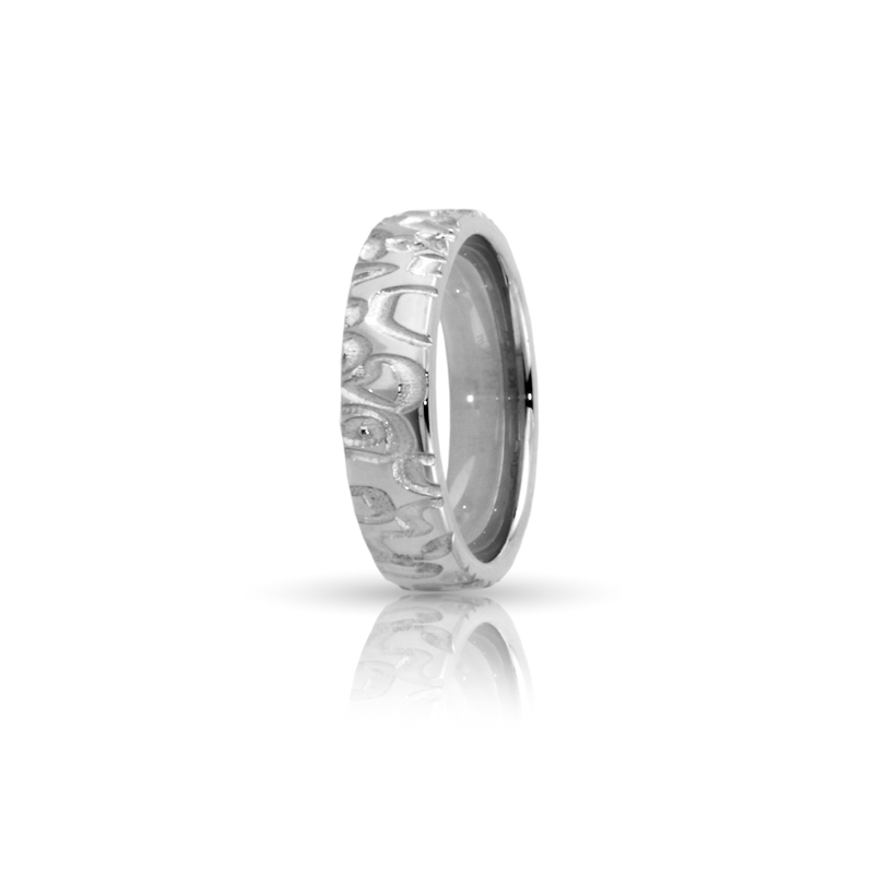 Wedding Ring in 925 Silver mod. Nairobi mm. 5