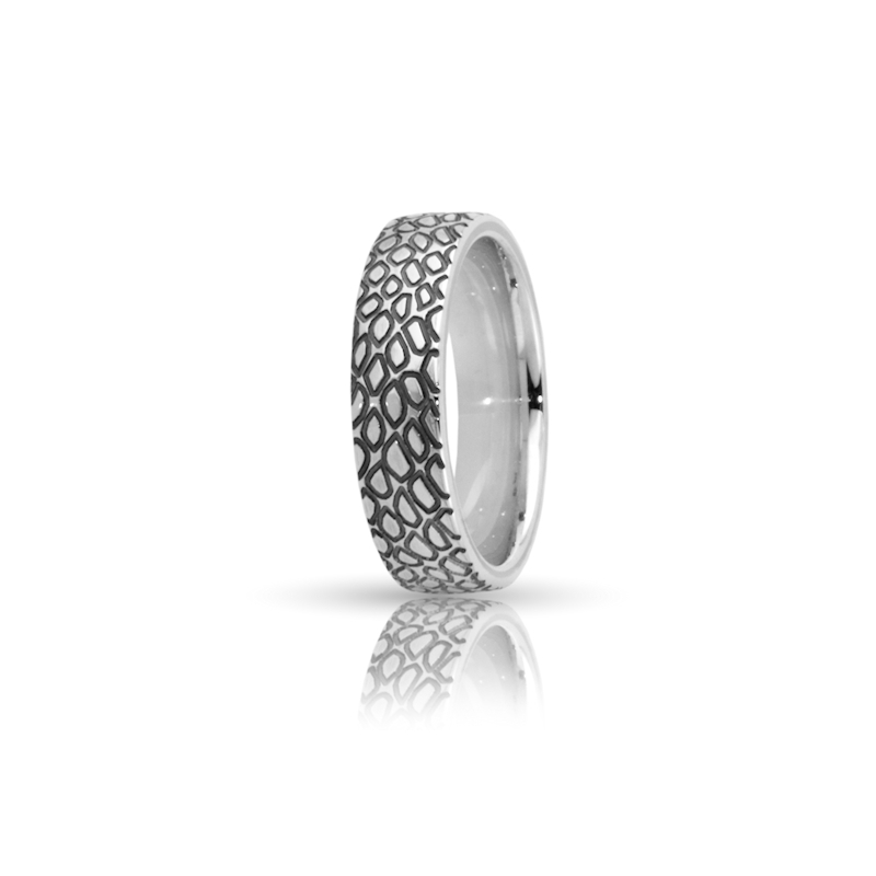 Wedding Ring in 925 Silver mod. Zanzibar mm. 5
