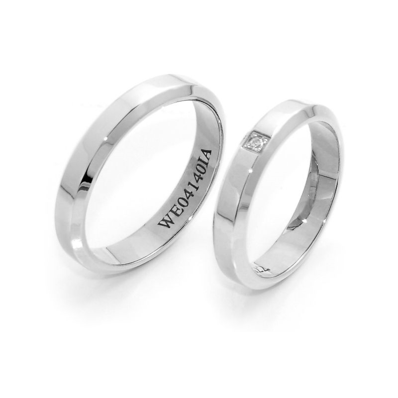 Wedding Ring in 925 Silver mod. Giglio mm. 4