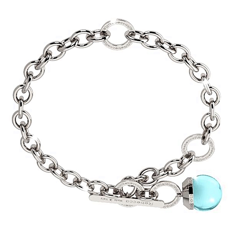 BRACCIALE REBECCA IN BRONZO E PIETRE