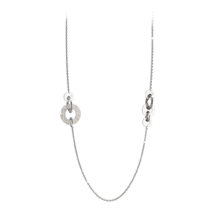 REBECCA - COLLANA IN ACCIAIO E BRONZO