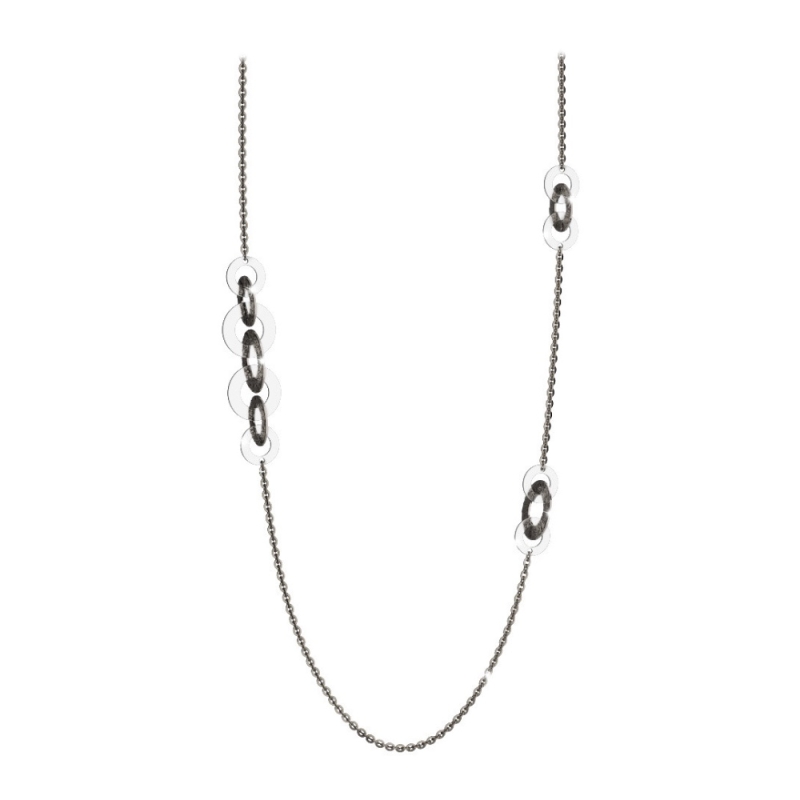 REBECCA - COLLANA IN ACCIAIO E BRONZO