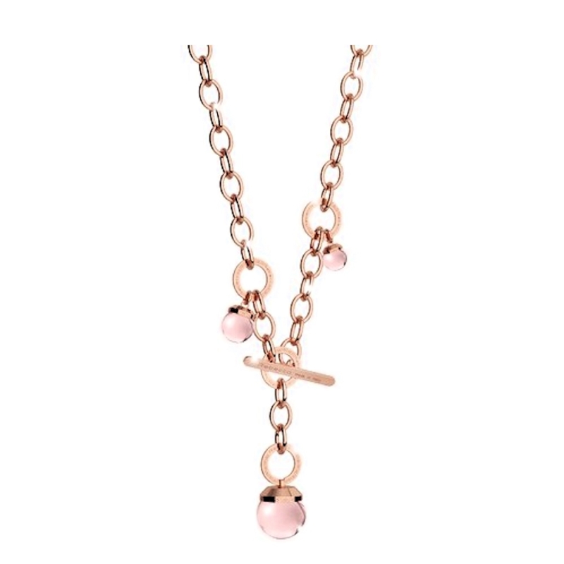 REBECCA - COLLANA IN BRONZO E PIETRE