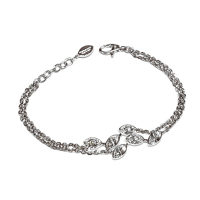 REBECCA - BRACCIALE IN BRONZO E PIETRE