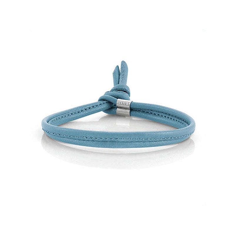NOMINATION - Bracciale MYBONBONS in pelle e acciaio Celeste