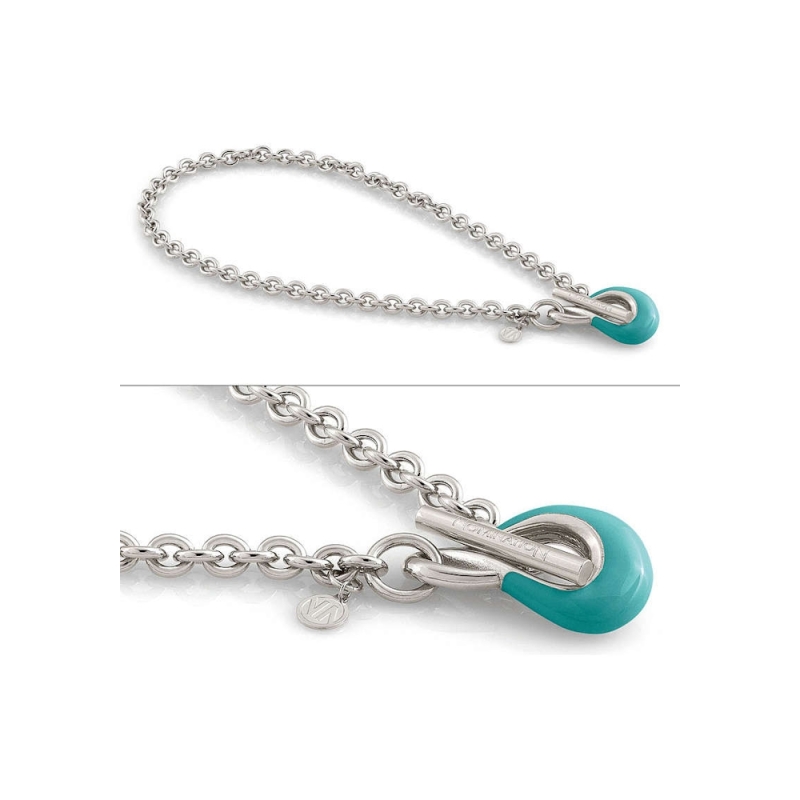 NOMINATION - Collana in Rame,Ottone e Smalto