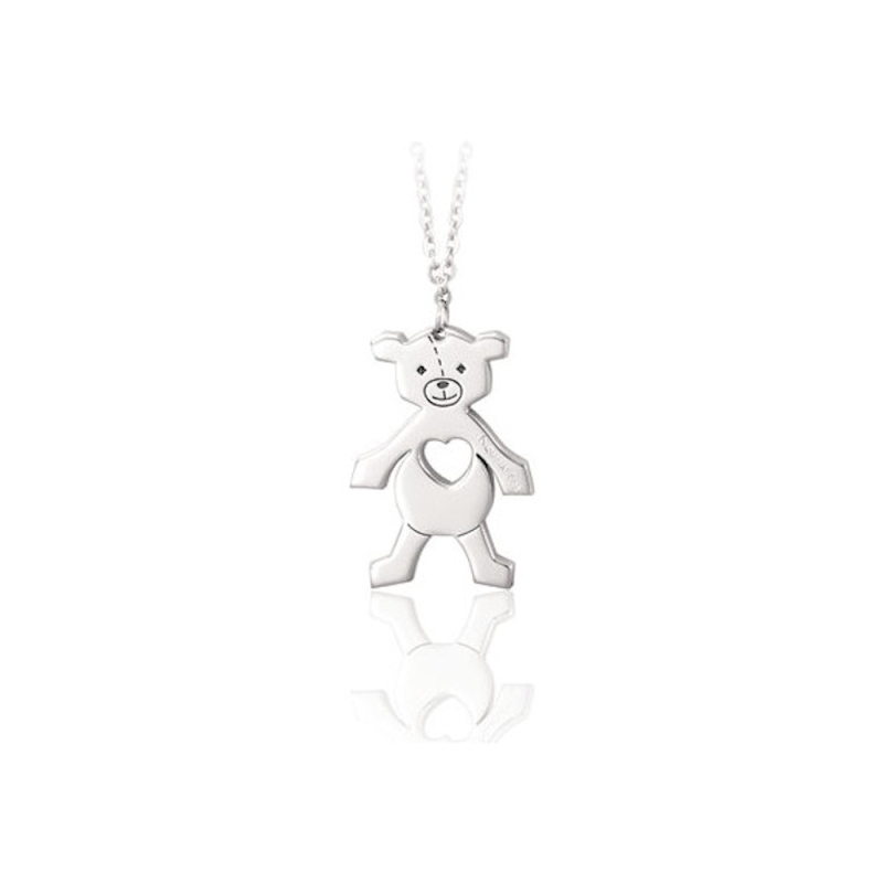 NOMINATION - Collana in Acciaio Orsetto con Cuore