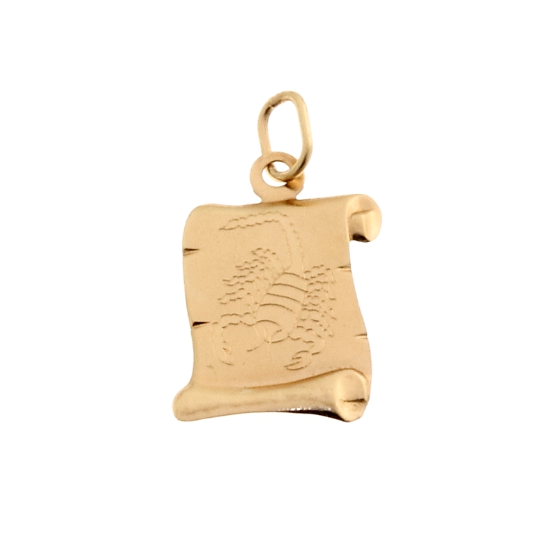 18 Kt Yellow Gold Medal
