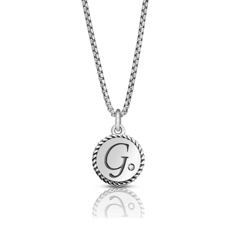 NOMINATION - Collana LETTERS in Argento 925 e Swarovski