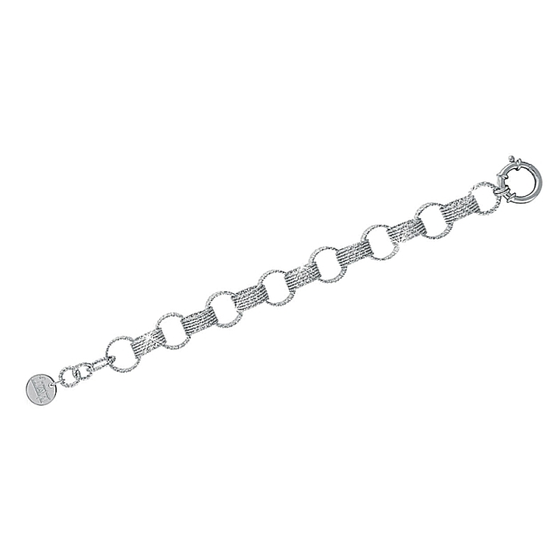 UNOAERRE - BRACCIALE IN BRONZO Bianco