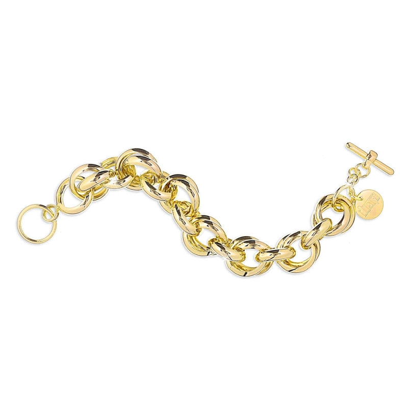 UNOAERRE - Bracciale in ottone giallo