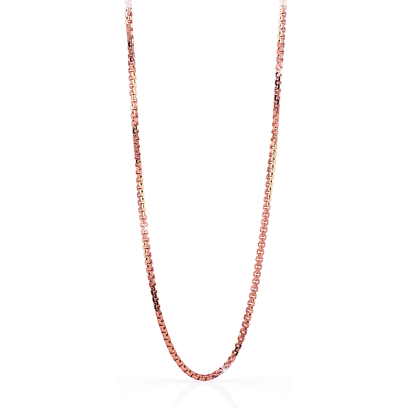 UNOAERRE - COLLANA IN OTTONE ROSA