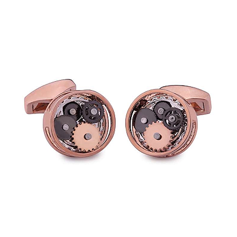 GEMELLI DA POLSO MECCANISMO OROLOGIO