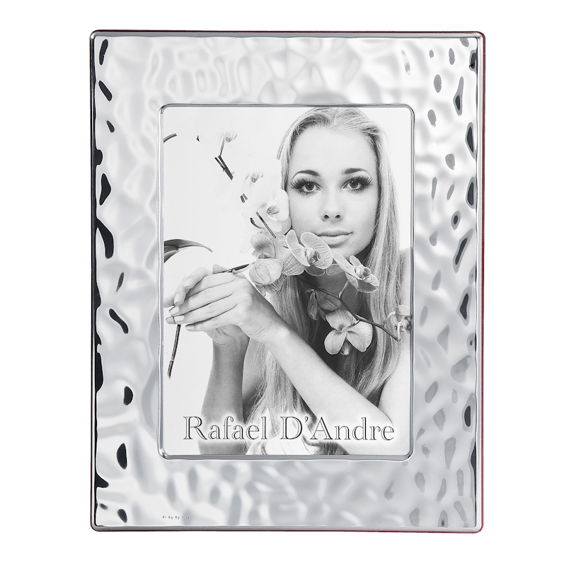 940 SILVER PICTURE FRAME BACK IN WOOD FLAT AND MACULATED PICTURES SIZE 13x18 Cm.