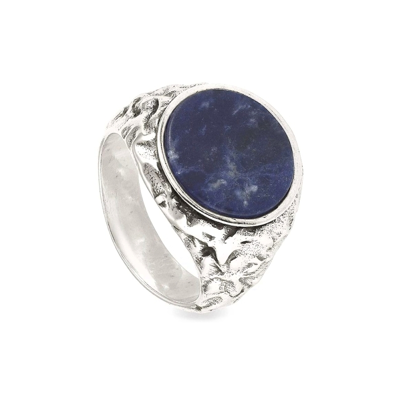 NOMINATION - Anello ORIGINAL ME in ottone e pietre SODALITE n. 19