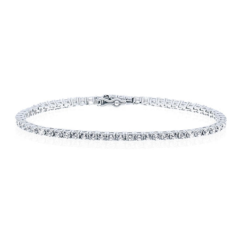 UNOAERRE - Bracciale tennis in argento con cubic zirconia