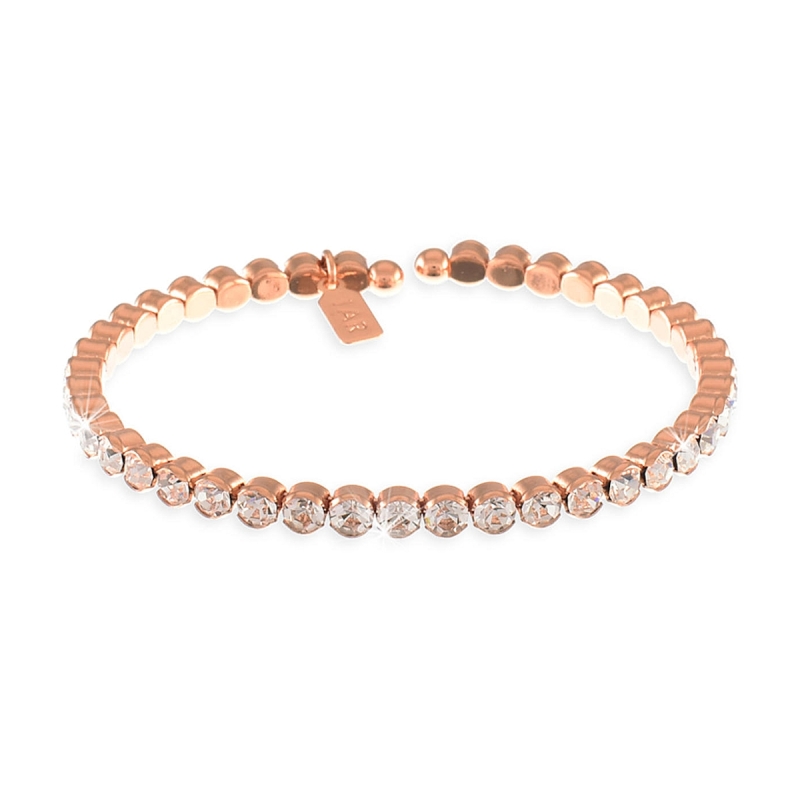 UNOAERRE - Bracciale tennis rigido aperto