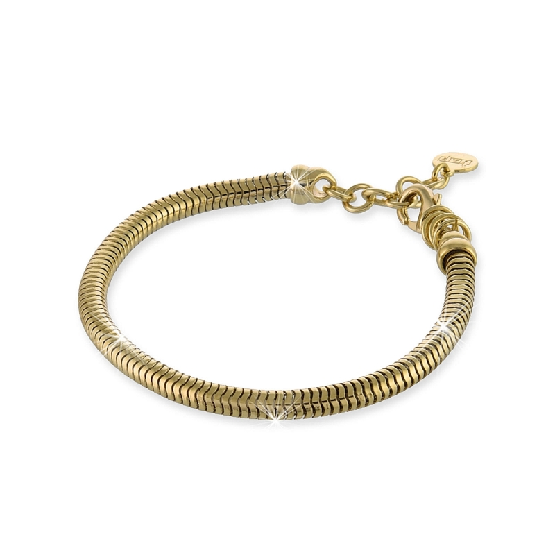 UNOAERRE - Bracciale in bronzo giallo