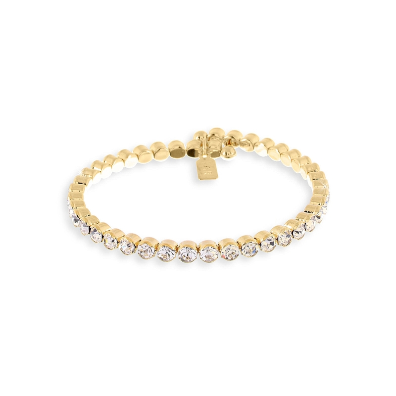 UNOAERRE - Bracciale in bronzo tennis rigido aperto