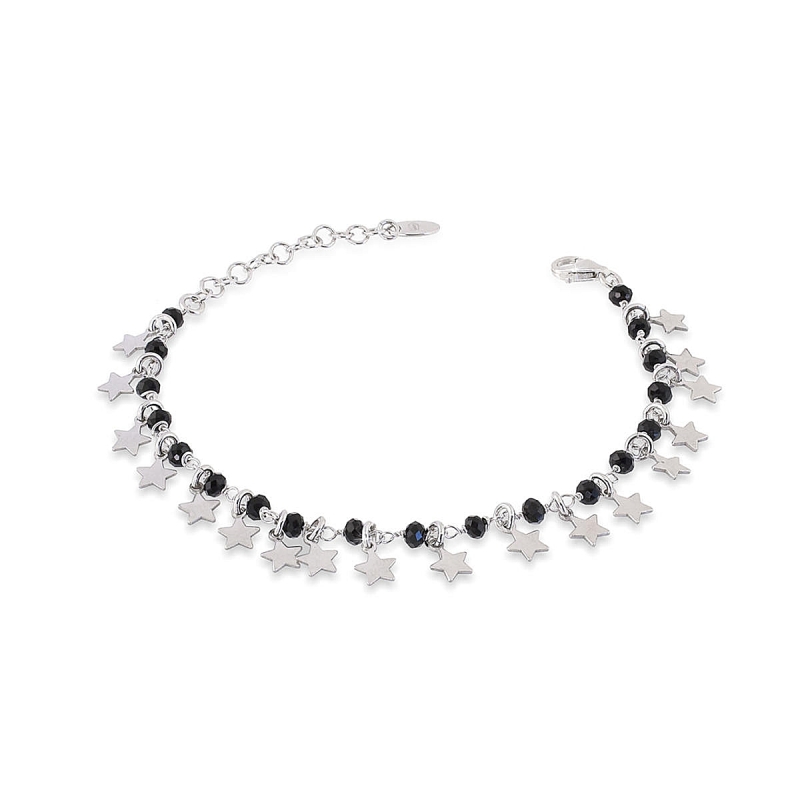 UNOAERRE - Bracciale in Argento Bianco con pietre