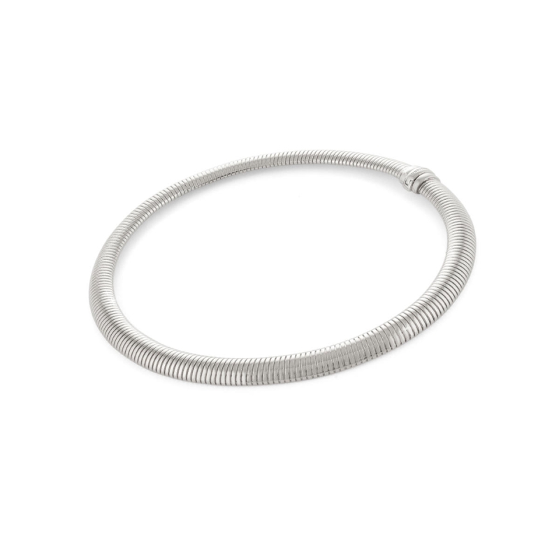 UNOAERRE - Collana in Bronzo Bianco