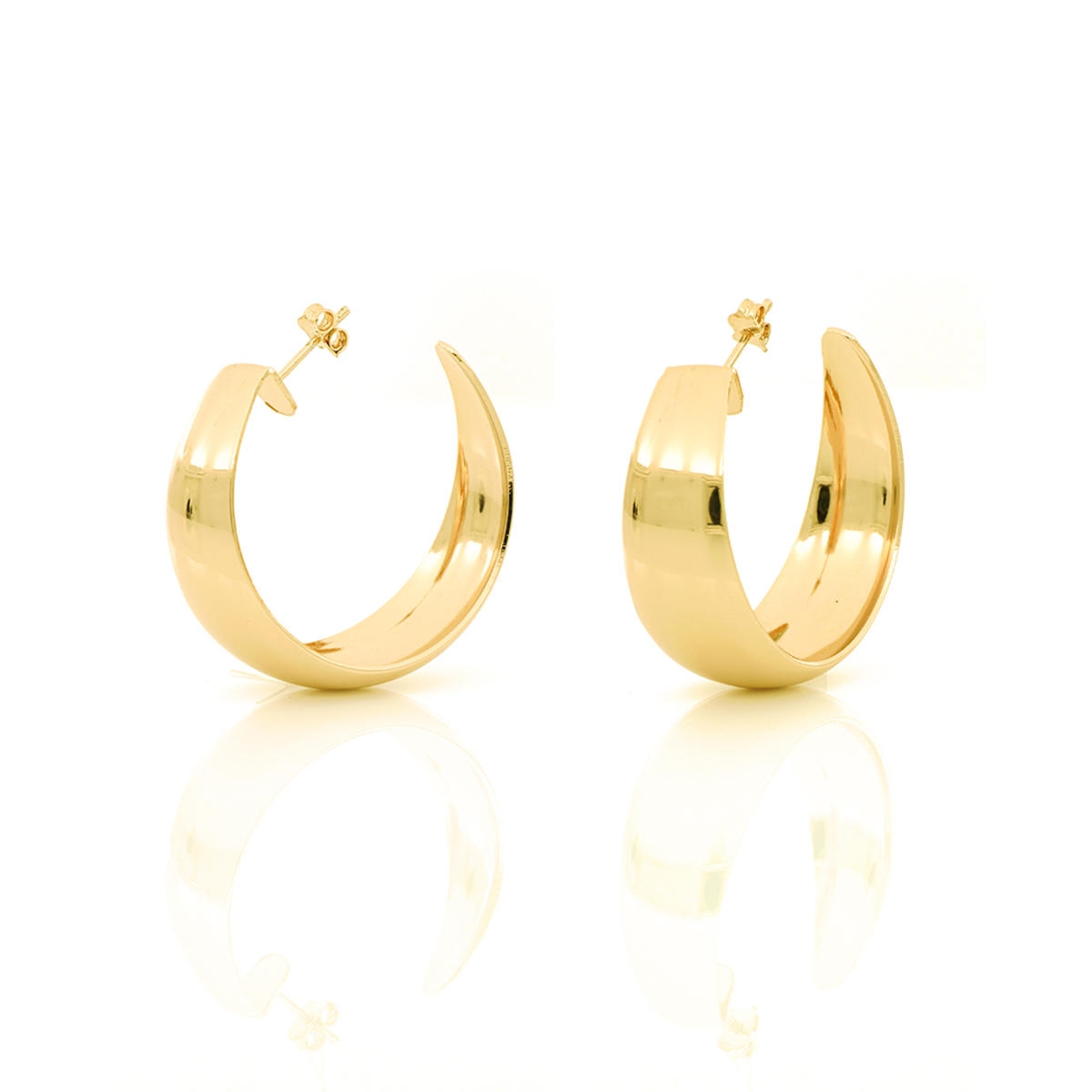 UNOAERRE - Orecchini in Bronzo Gialli