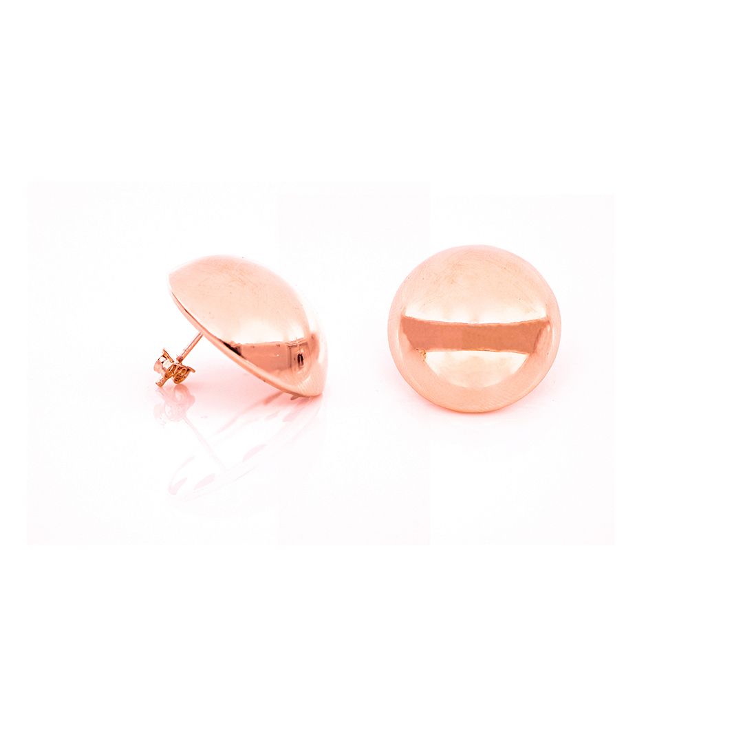 UNOAERRE - ORECCHINI in Bronzo Rosa
