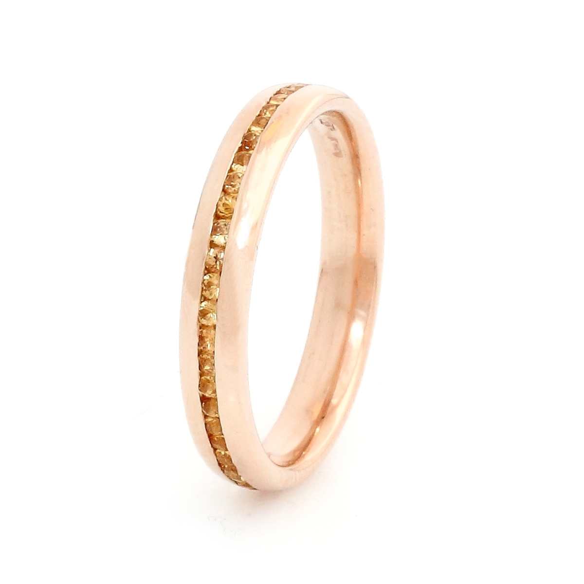 Rose Gold Wedding Ring Mod. Boreale