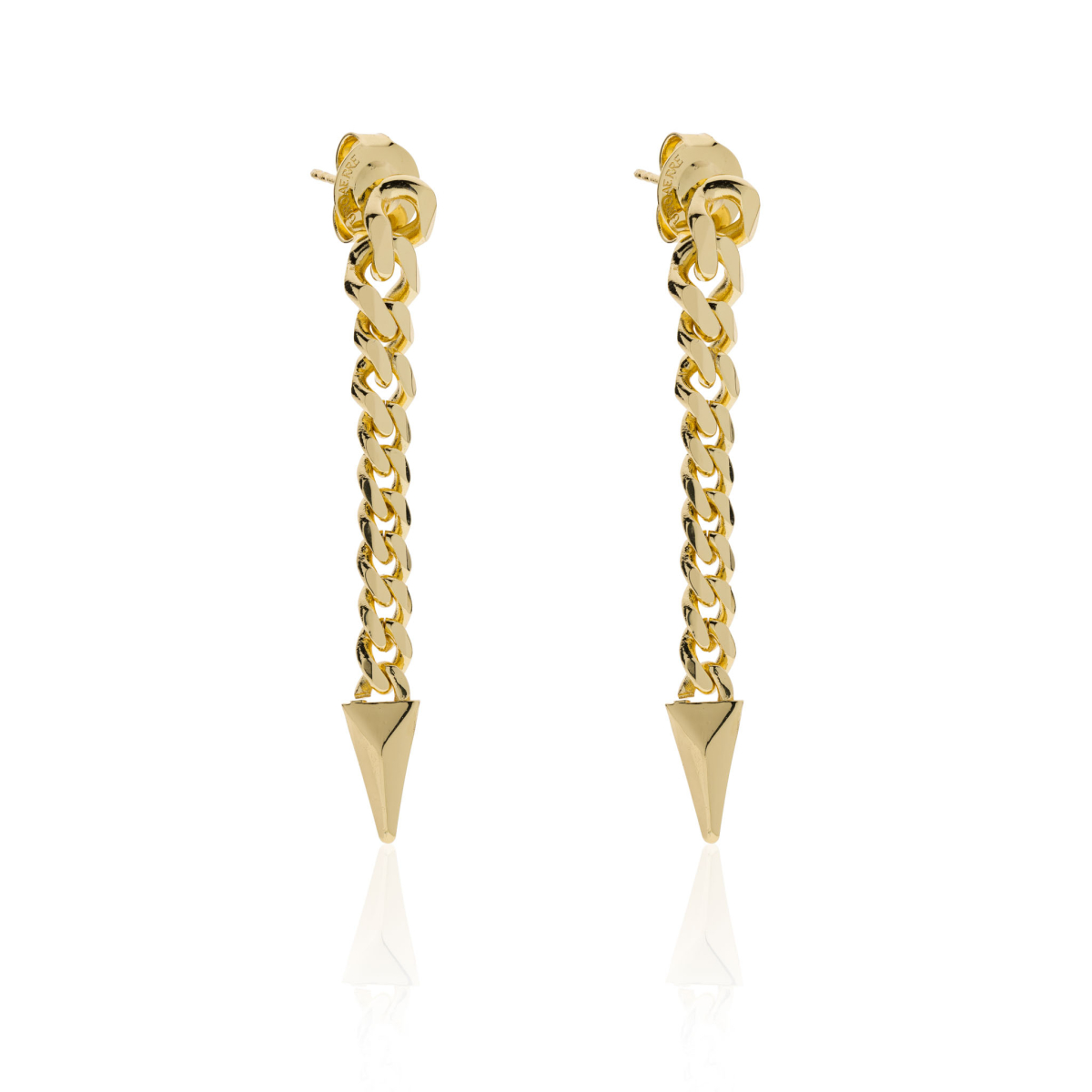 UNOAERRE - Yellow Bronze Earrings