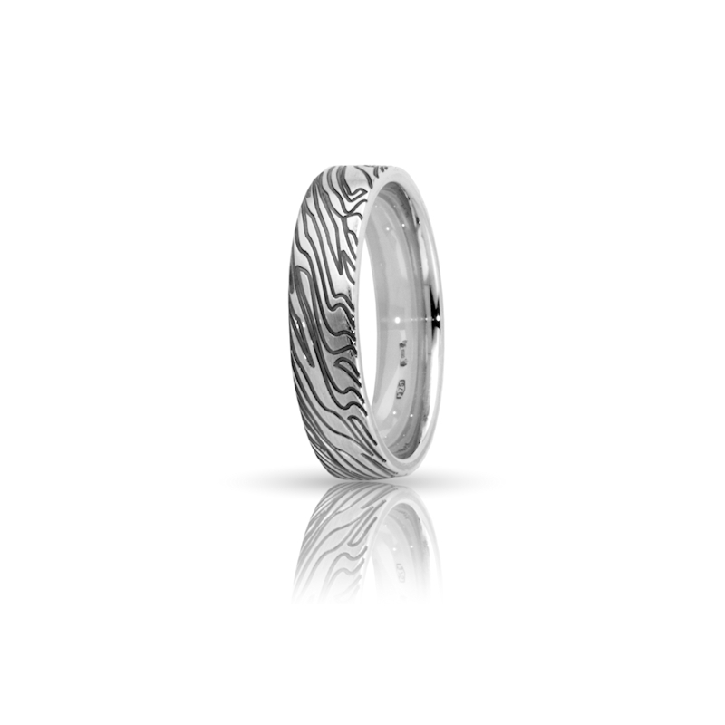 Wedding Ring in 925 Silver mod. Seychelles mm. 5